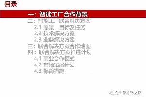 55页pptx文件:《智能工厂联合解决方案》