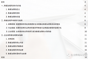 【滴普科技&Gartner】《2023企业级数据治理体系建设指南》