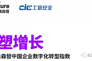 埃森哲发布《2023中国企业数字化转型指数》
