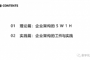 企业架构的理论与实践(转载)