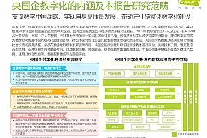 2023年央国企数字化升级研究报告