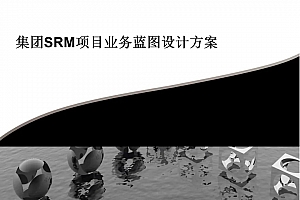 《某集团SRM项目业务蓝图设计方案》,60页可编辑PPTX文件