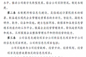 EA之家整理:企业信息化咨询项目:《某集团信息化管理制度》.doc