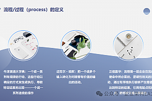 详解流程管理,附33页可编辑PPTX培训材料