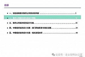 流程和组织机构的关系,附196页医药行业组织机构和流程顶层设计案例