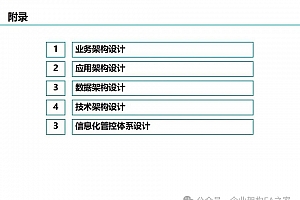 某集团企业架构设计,包含完整业务、应用、数据、技术架构设计及转型蓝图的现状、挑战和未来路径,附167页完整案例