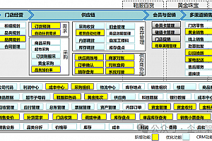 百货零售行业数字化蓝图整体规划、架构设计、流程设计、落地举措165页PPT案例赏析