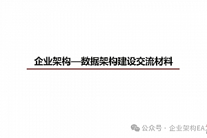 华为对【业务对象】的理解,附华为数据架构2025年对外交流材料