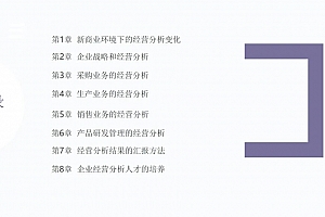 从数字到决策:一套可落地的经营分析全流程方法论,附案例,107页PPT