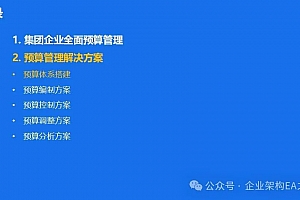 大型企业预算管理的核心逻辑与落地路径,详解集团企业预算管理解决方案,附126页案例