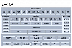 数据中台:在中台架构凋零后仍能留下的唯一抓手,附50页PPT解决方案